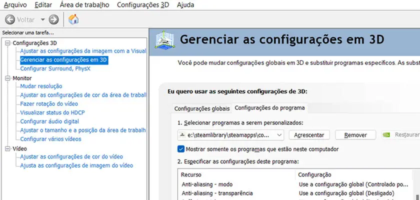 EA Sports FC 24 travando? Veja 7 dicas para aumentar o FPS 4 ea sports fc 24 nvidia
