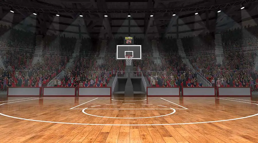 Baloncesto: puntuación, faltas, posiciones y más 3 cancha de baloncesto