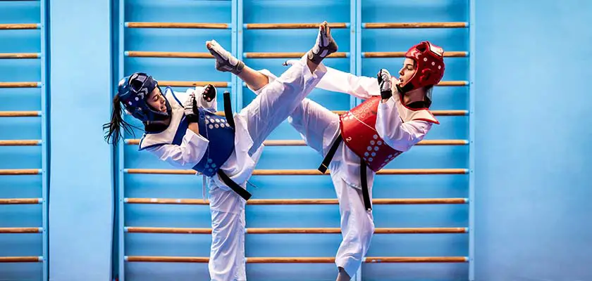 movimientos del taekwondo