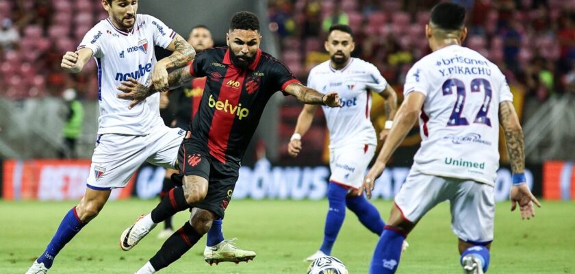 Jogadores de Sport e Fortaleza