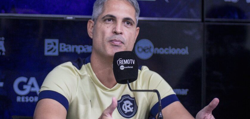 Remo apresenta o técnico Rodrigo Santana