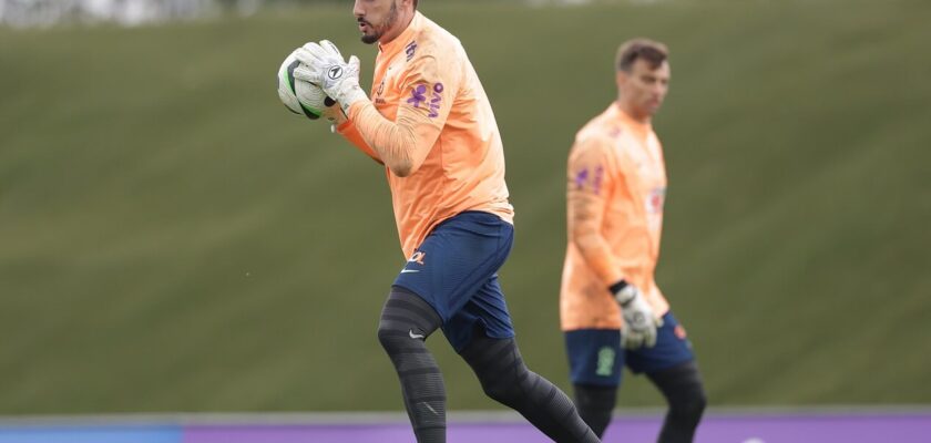 Rafael pela seleção brasileira