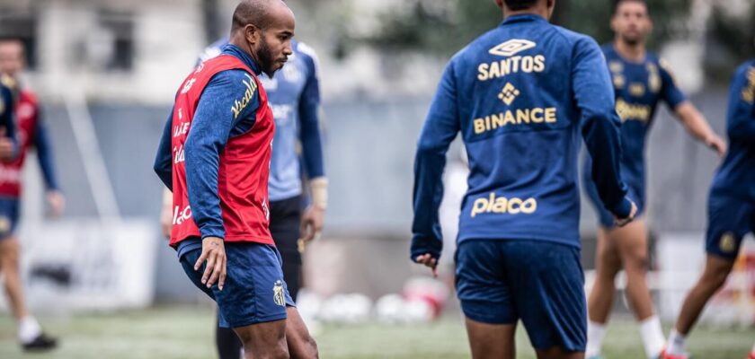 Jogadores do Santos