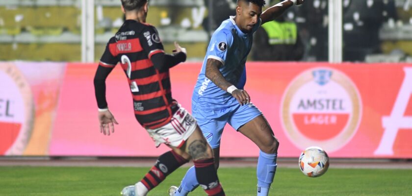 Flamengo enfrentou o Bolivar nas oitavas da Libertadores