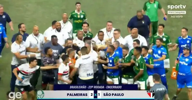 Palmeiras teve Zé Rafael expulso após vitória contra o São Paulo