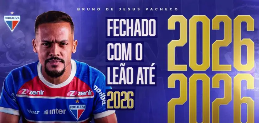 Fortaleza renova com Bruno Pacheco