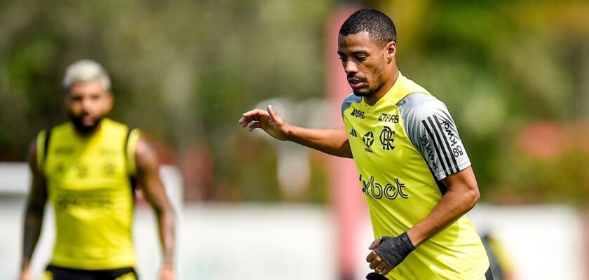 De la Cruz deve voltar a atuar pelo Flamengo contra o Palmeiras pelo Brasileirão