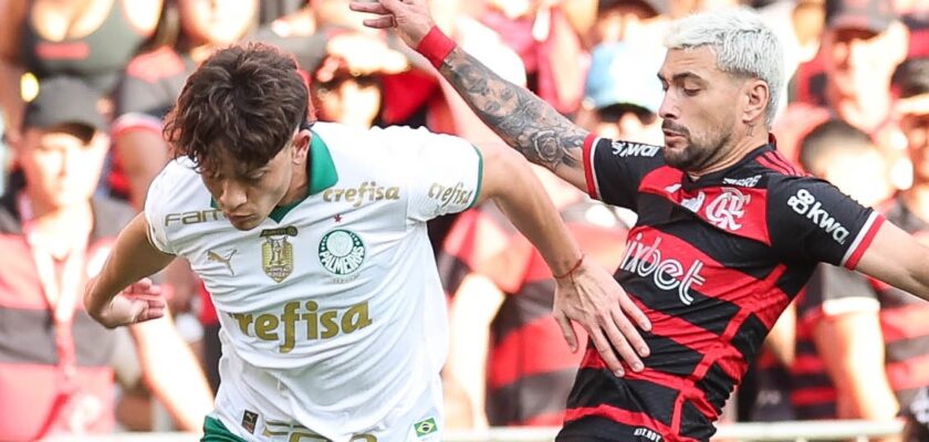 Flamengo x Palmeiras se enfrentaram no Maracanã