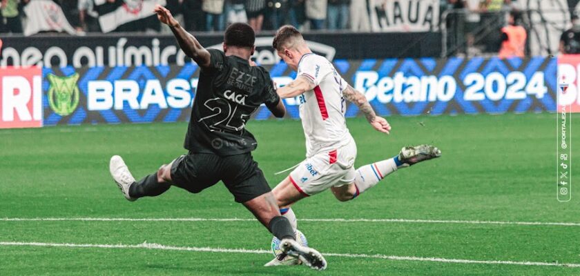 Fortaleza x Corinthians medem forças pelo Brasileirão