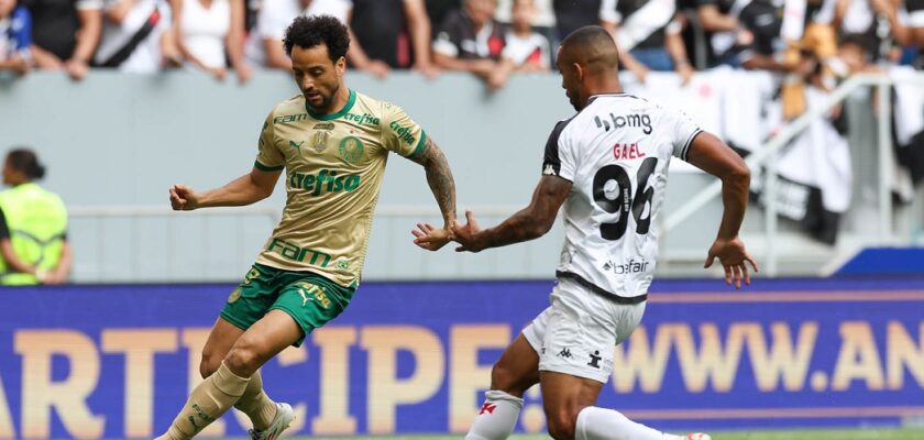 Felipe Anderson tem boa sequência pelo Palmeiras