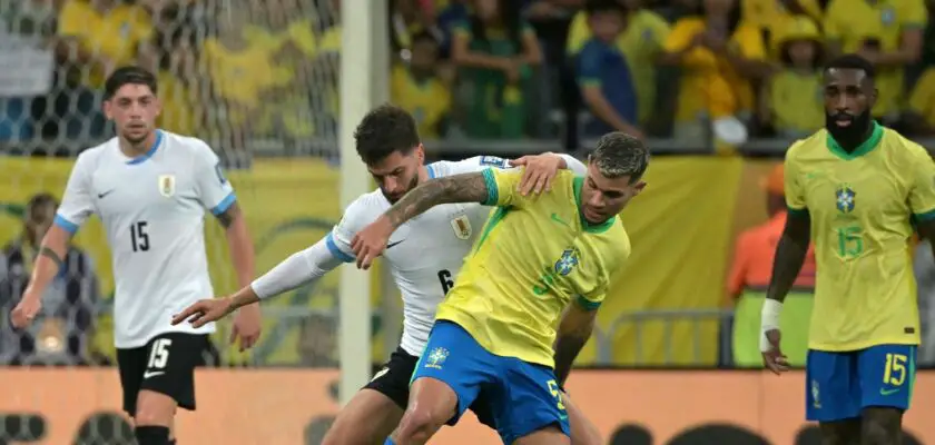 Brasil e Uruguai se enfrentaram pelas Eliminatórias da Copa