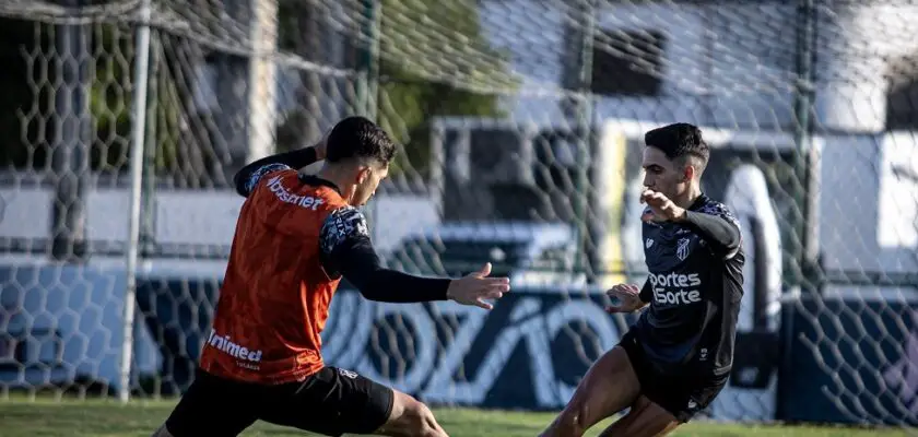 Ceará Sporting Club tem três mudanças para enfrentar o Botafogo-SP