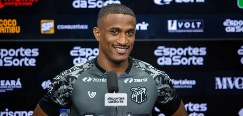 Saulo Mineiro é dúvida do Ceará Sporting Club contra o Guarani